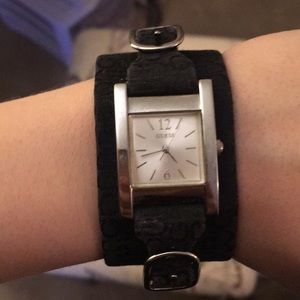 Guess cuff watch